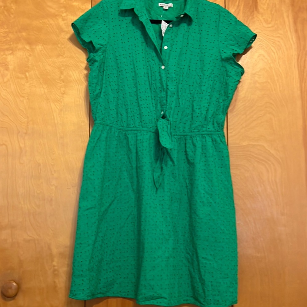 JCrew eyelet dress